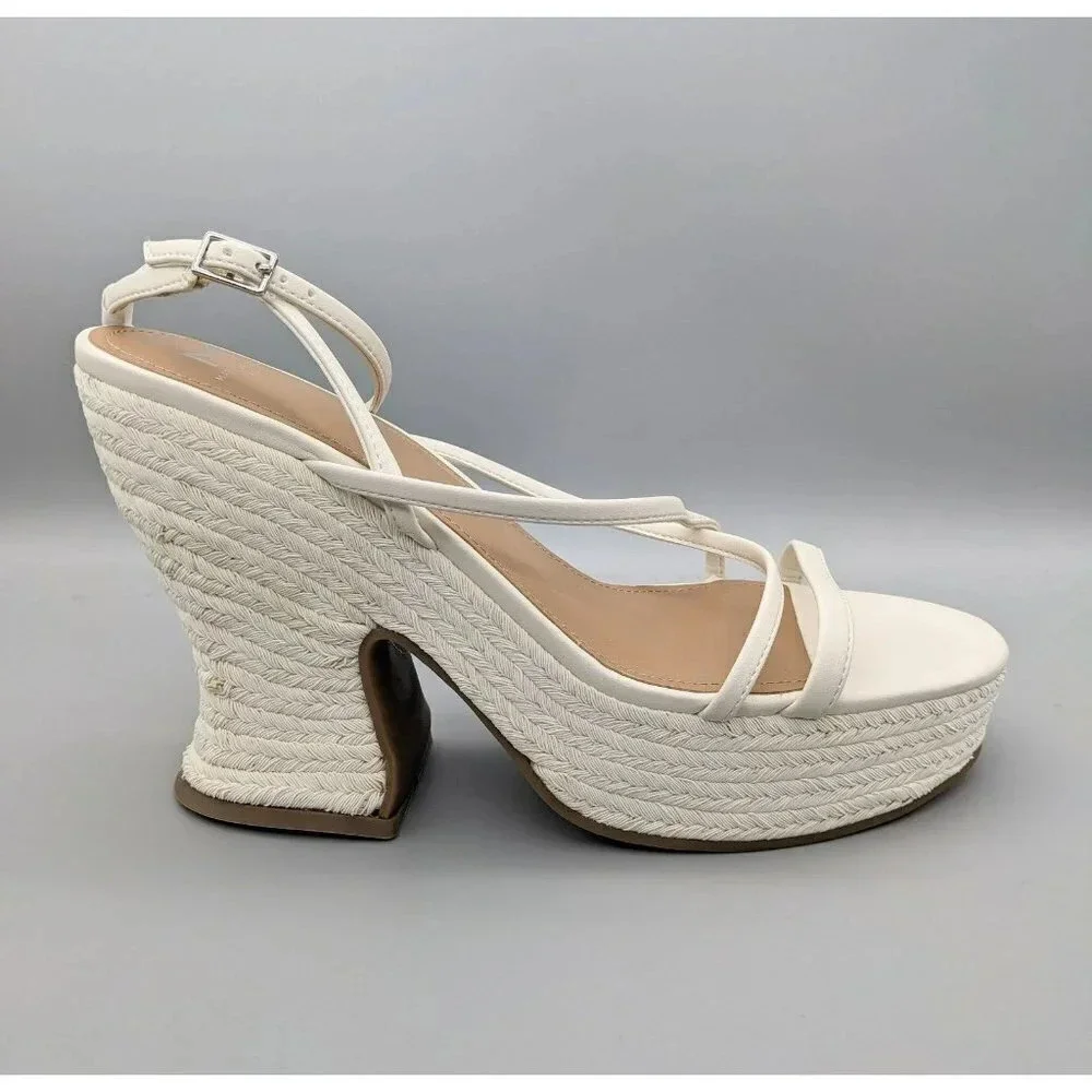Marc Fisher LTD Women's Fetch Espadrille Platform Sandal Size 11M (MSRP $120)